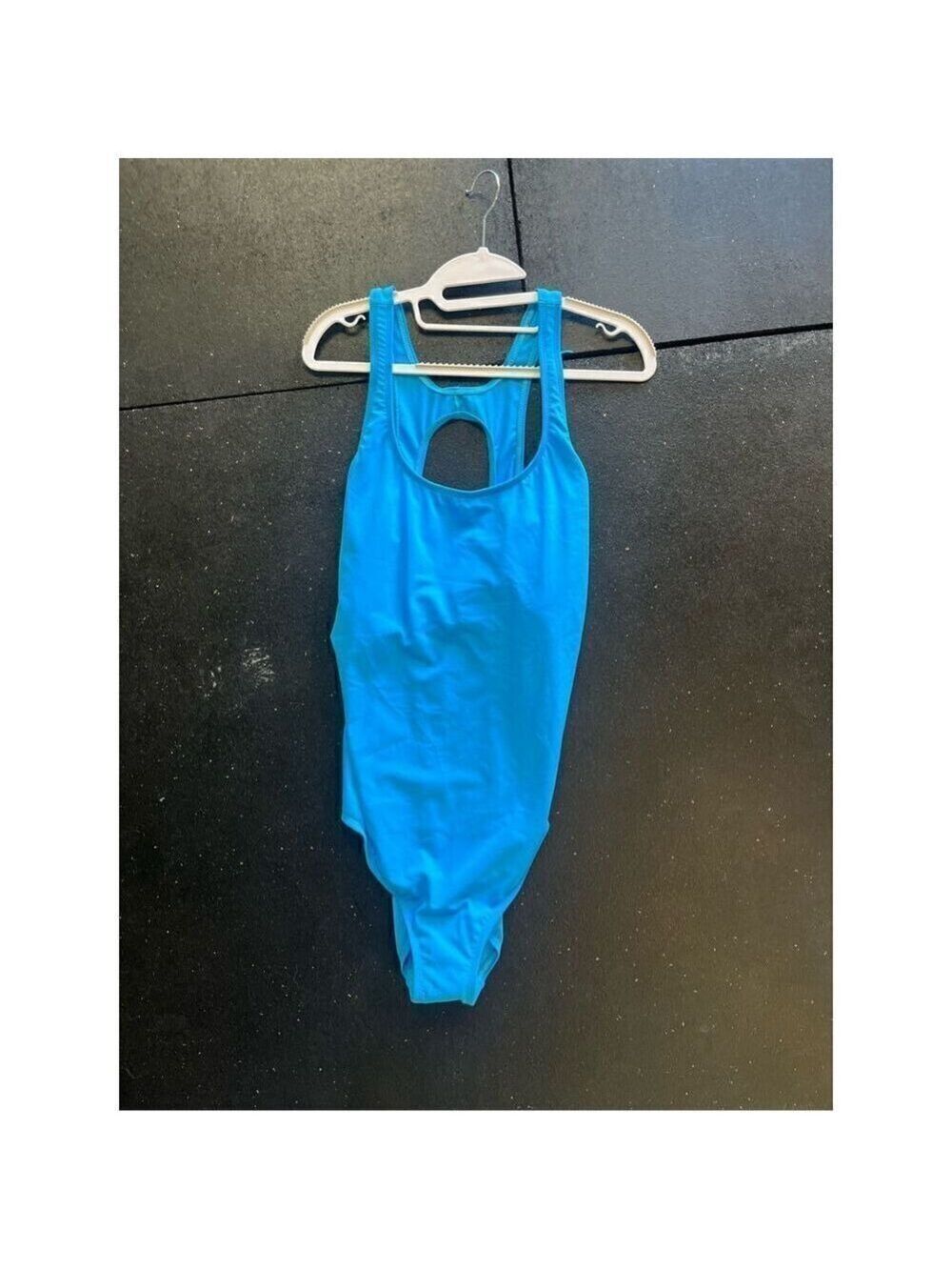 TYR Durafast sky blue one piece swimsuit size 24